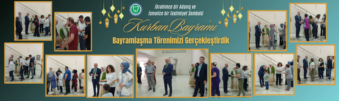Fakültemiz Personeli ile Geleneksel Bayramlaşma Törenimizi gerçekleştirdik